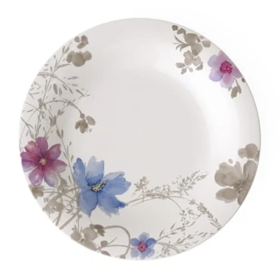 Imagen de Villeroy &amp; Boch Mariefleur Gris Basic Plato gourmet redondo, porcelana Premium, 30cm