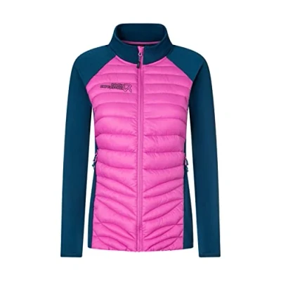 Imagen de Rock Experience REWJ06001 TEQUILA HYBRID Jacket Women&#039;s 0834 Super Pink+1484 Moroccan Blue XS