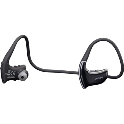 Imagen de Lenco BTX 750 Auriculares Deportivos Bluetooth con Reproductor MP3 de 8 GB, Color Negro
