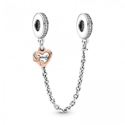 Imagen de PANDORA Cadena de seguridad 789541C01 05 corazón