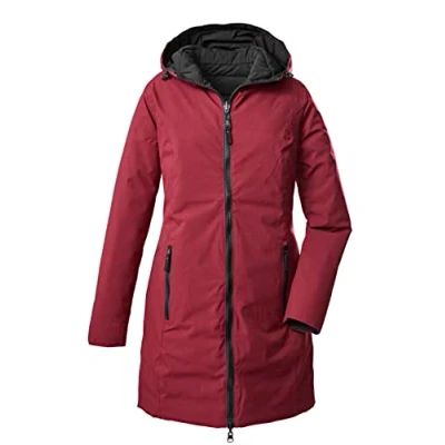 Imagen de G.I.G.A. DX Women&#039;s Parka casual funcional reversible con capucha GW 2 WMN PRK, color rojo oscuro, 38, 38065 000