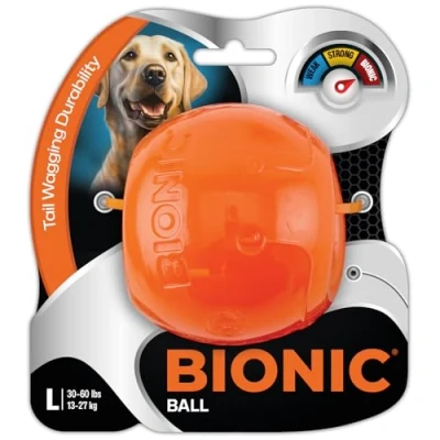 Imagen de BIONIC Juguete Interactivo para Perros Pelota, L, 8,2 cm