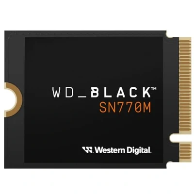Imagen de WD_BLACK SN770M 2TB M.2 2230 NVMe SSD, para dispositivos de juego portátiles y ordenadores compatibles. Con PCIe Gen 4.0, hasta 5150MB/s, Asus ROG Ally, Steam Deck, Microsoft Surface