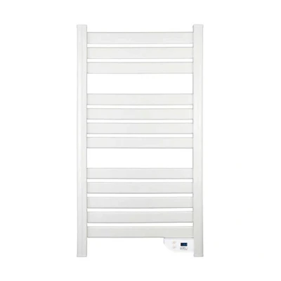 Imagen de gridinlux® Homely DRY 500W Radiador Toallero eléctrico baño Blanco Secador de toallas pared 2 en 1 Bajo Consumo IP24