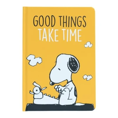 Imagen de Grupo Erik Cuaderno Snoopy punteado con pegatinas Bullet Journal de notas Bloc A5 Libreta A5, Material escolar y papeleria