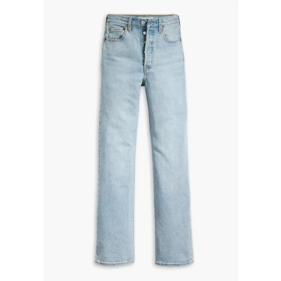 Imagen de Levi&#039;s Ribcage FULL Length Button FLY Vaqueros rectos, Mujer, Talla: 27x32, Samba tango light