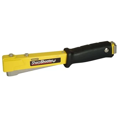 Imagen de STANLEY Grapadora Tipo Martillo para Grapa G, Trabajo Pesado, Peso de Golpe Óptimo, Mango Ergonómico, Construcción Metálica Robusta, Grapas 6 10mm, PHT150