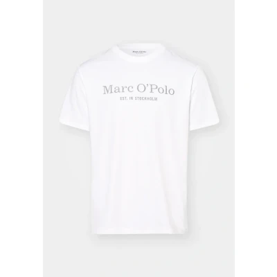 Imagen de Marc O&#039;Polo Short Sleeve Camiseta estampada, Hombre, Talla: Small, White