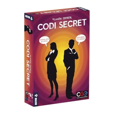 Imagen de Devir Codi Secret, Joc de Taula, Taula amb Amics, per Festes, Adults (BGCOSECAT)