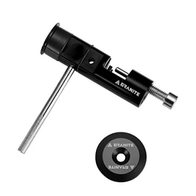 Imagen de Granite Stash Kit de Herramientas reparación Cadena Bicicleta: Dividir o Quitar eslabones Compatible con Cadenas 9 a 12 velocidades (Negro)