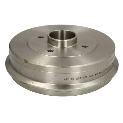 Imagen de ATE 24.0220 3037.1 Tambor de Freno sin cojinete rueda, anillo sensor ABS 234,0 RENAULT: CLIO 2, 19 II Hatchback, MEGANE 1 Classic
