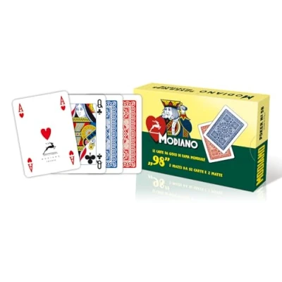 Imagen de Modiano Poker 98 Juego de cartas (en italiano)