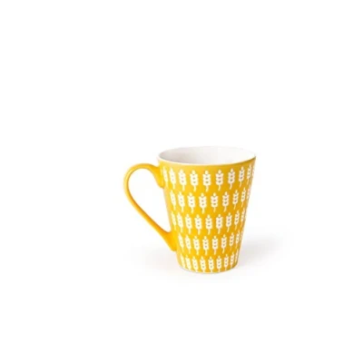 Imagen de Excelsa Enjoy Taza, Porcelana, Amarillo, 10 x 8.5 cm