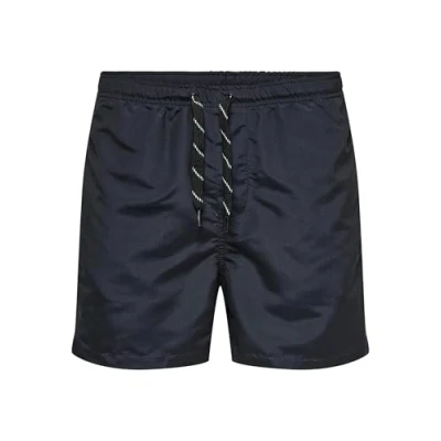 Imagen de ONLY &amp; SONS Onsted Life Short Swim Noos Trajes de baño, Negro, M para Hombre