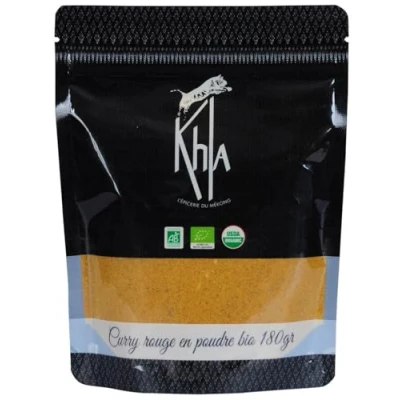 Imagen de KHLA Curry rojo en polvo de producción ecológica Bolsa 180g