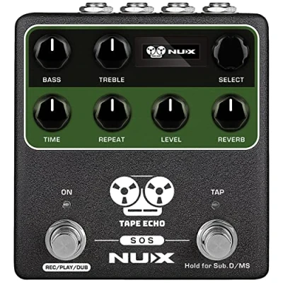 Imagen de NUX NDD7 Pedal Tape Echo con Midi,Verde