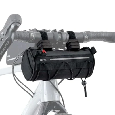 Imagen de ZEFAL Z Adventure F1 Bolsa Manillar Bicicleta Compacta, Ligera y Impermeable 1.2L, 130g, Negro