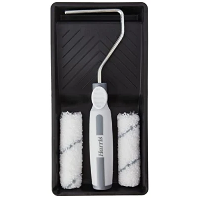 Imagen de Harris 102012205 Seriously Good Walls &amp; Ceilings Juego de mini fundas rodillo pelo medio, 4 pulgadas