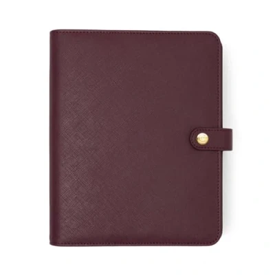 Imagen de CHARUCA Agenda de Anillas sin Fecha con Pack Recambio fecha+notas + Bloc Notas Papel A5 120 Grs, Medidas 22X16 cms+REGALO CURSO PAPELTERAPIA Y DISFRUTONISMO (CHERRY)