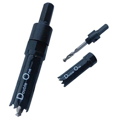 Imagen de Sierra de corona 16 mm diámetro HSS Bi Metall Broca para latas con adaptador BOHRFUX