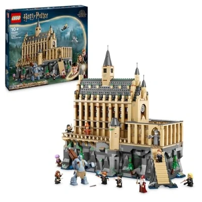 Imagen de LEGO Harry Potter Castillo de Hogwarts: Gran Comedor Juguete, 11 Minifiguras Incluidas Hermione Granger y Ron Weasley, Regalo Navideño Reyes para Niños Niñas 10 Años o Mas 76435