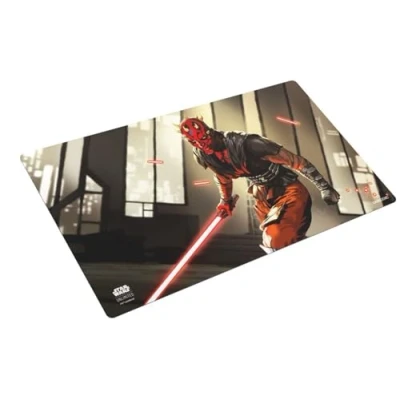 Imagen de Gamegenic Star Wars: Unlimited Game Mat Darth Maul Licencia Oficial Impreso a Todo Color Tapete 61 cm x 35 Compatible con TCGs y