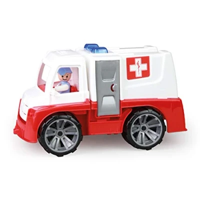 Imagen de Lena TRUXX 04456 vehículo De juguete Vehículos (Rojo, Blanco, Camión, plástico, Ambulance, Interior / exterior, 2 año(s))