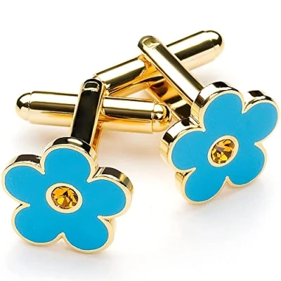 Imagen de Forget Me Not Masónico Gemelos, Velvet Pouch
