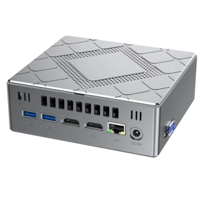 Imagen de NiPoGi CK10 Mini PC Ιntel Core i5 12450H(Beats 11390H,8C/12T,hasta 4,4GHz) Computadoras Doble Slots 32GB DDR4 1TB M.2 NVMe SSD 4K UHD Triple Display/2 HDMI+VGA/USB 3.0/WiFi6/BT5.2/Tipo C/RJ45