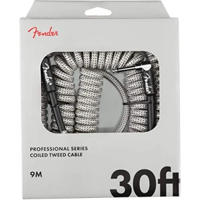 Imagen de Fender© Prof. Coil Cable 9 m White Tweed