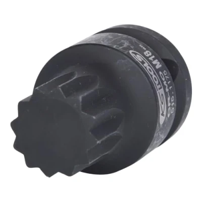 Imagen de KS TOOLS 515.1175 Cubos insertables 45 M18 12,5 (1/2&quot;) dentado interior, exterior