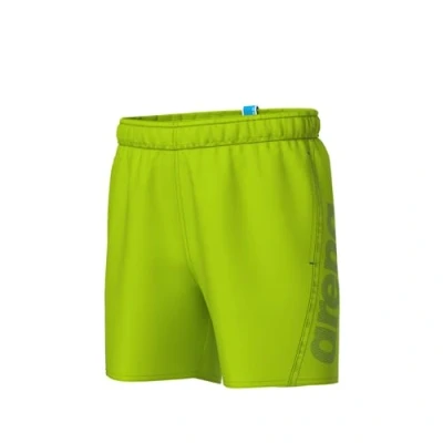 Imagen de Arena Fundamentals Logo JR Boxer R Short de Playa, Artic Lime Mangrove, 14 15 años Boy&#039;s