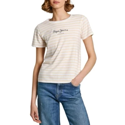 Imagen de Pepe Jeans ELBA Camiseta estampada, Mujer, Talla: XS, Cornish yellow