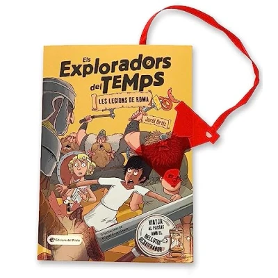 Imagen de Les legions de Roma: Viatja en el temps amb rellotge desxifrador i descobreix l&#039;antiga Roma! Llibres per a nens nenes partir 10 anys català. (Els Exploradors del Temps)