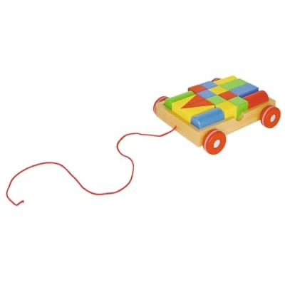 Imagen de goki Carrito Arrastre con 18 módulos, Basic, Multicolor (58558)