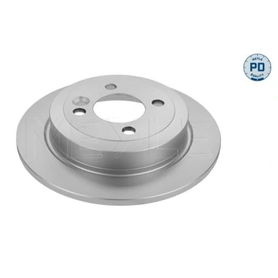 Imagen de MEYLE 315 523 0060/PD Disco de freno Eje trasero 259 10 4 100 macizo revestido láminas zinc con tornillos PD Quality MINI: Hatchback, Cabrio