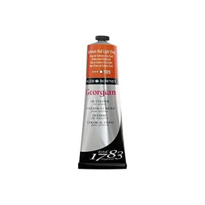 Imagen de Daler Rowney Georgian Pintura al óleo magníficos colores 225 ml Rojo cadmio claro
