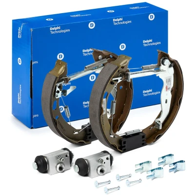 Imagen de DELPHI KP1131 Kit frenos, disco de tambor con cilindro freno rueda, accesorios FORD: FIESTA 6
