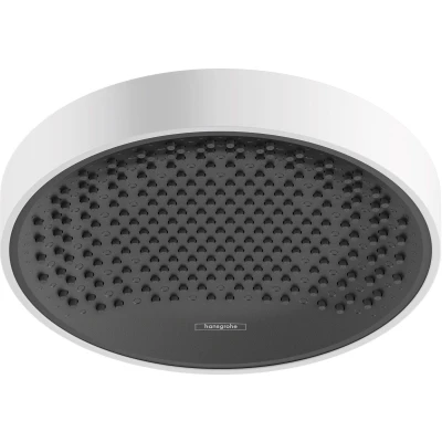 Imagen de Hansgrohe 26228670 Alcachofa, Negro Mate, Cabezal de ducha 250 mm (conexión pared y techo)