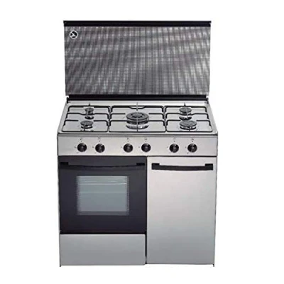 Imagen de Cocina de gas butano/natural HVG CGI, 5 quemadores, Horno, acabado Inox