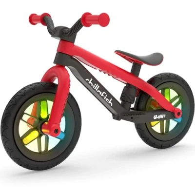 Imagen de Chillafish Bmxie Glow Draisiana Luminosa, Unisex Youth, Pistacho, Avec roues lumineuses