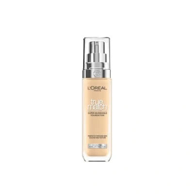 Imagen de L&#039;Oreal Paris True Match Base líquida, Arena dorada, con ácido hialurónico y SPF, 30 ml