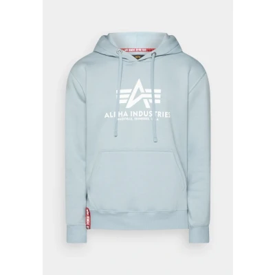 Imagen de Alpha Industries Basic Jersey con capucha, Talla: XS, Grey blue