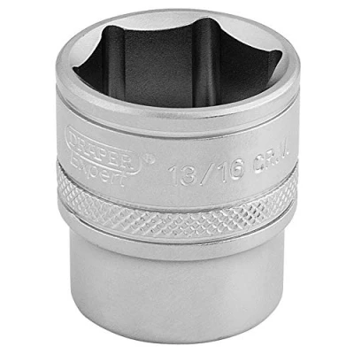 Imagen de Draper 16575 Llave de vaso imperial 6 puntos 3/8 pulgadas longitud