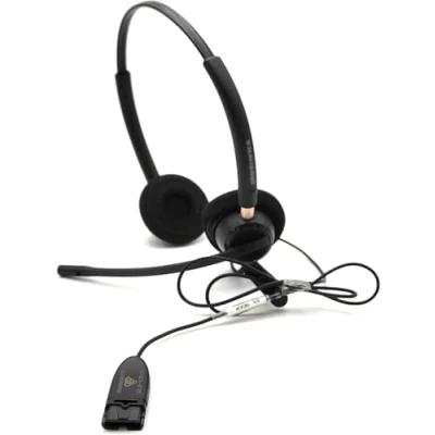 Imagen de Plantronics Hw520d Binaurale Diadema Negro Auricular Con Micrófono Auriculares (centro De Llamadas/oficina, Binaurale, Diadema, Negro, Alámbrico, Usb)