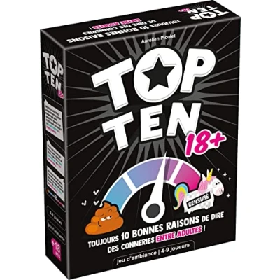 Imagen de Juegos de C�cteles Diez mejores 18+ Juego mesa a partir 14 a�os 4 9 jugadores 30 minutos