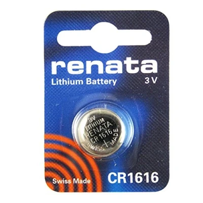 Imagen de 2 pilas Renata para reloj de pulsera, fabricación suiza, dióxido plata, sin mercurio, 1,55 V, larga vida útil