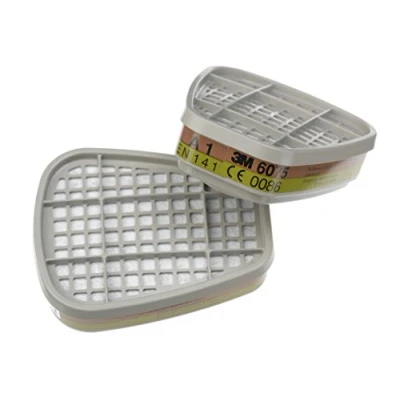 Imagen de 3M™ 6075 A1 Filtro para vapores orgánicos y formaldehído 8 filtros/caja Unid: