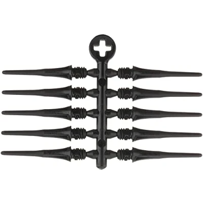 Imagen de Cosmo Darts Fit Point Plus Pack de 50 unidades color negro