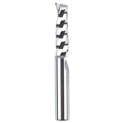 Imagen de SpeTool Fresas para Madera 8mm Aluminio Fresa Corte de un Solo Filo CNC Carburo Tungsteno Sólido Longitud 32mm Acrilico PVC MDF Plástico